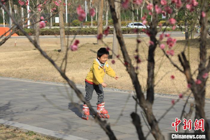 小朋友公園里玩耍?！∴囆?攝