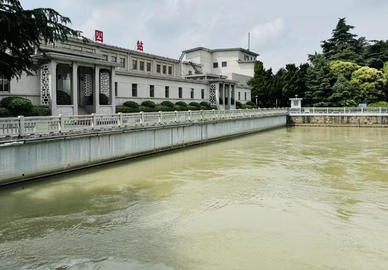 江都水利樞紐。受訪對象供圖